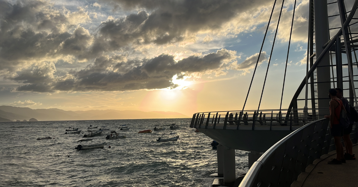 Sunset at Los Muertos Pier